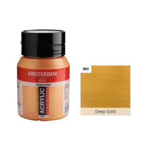 Amsterdam Acrylic 500ml Deep Gold